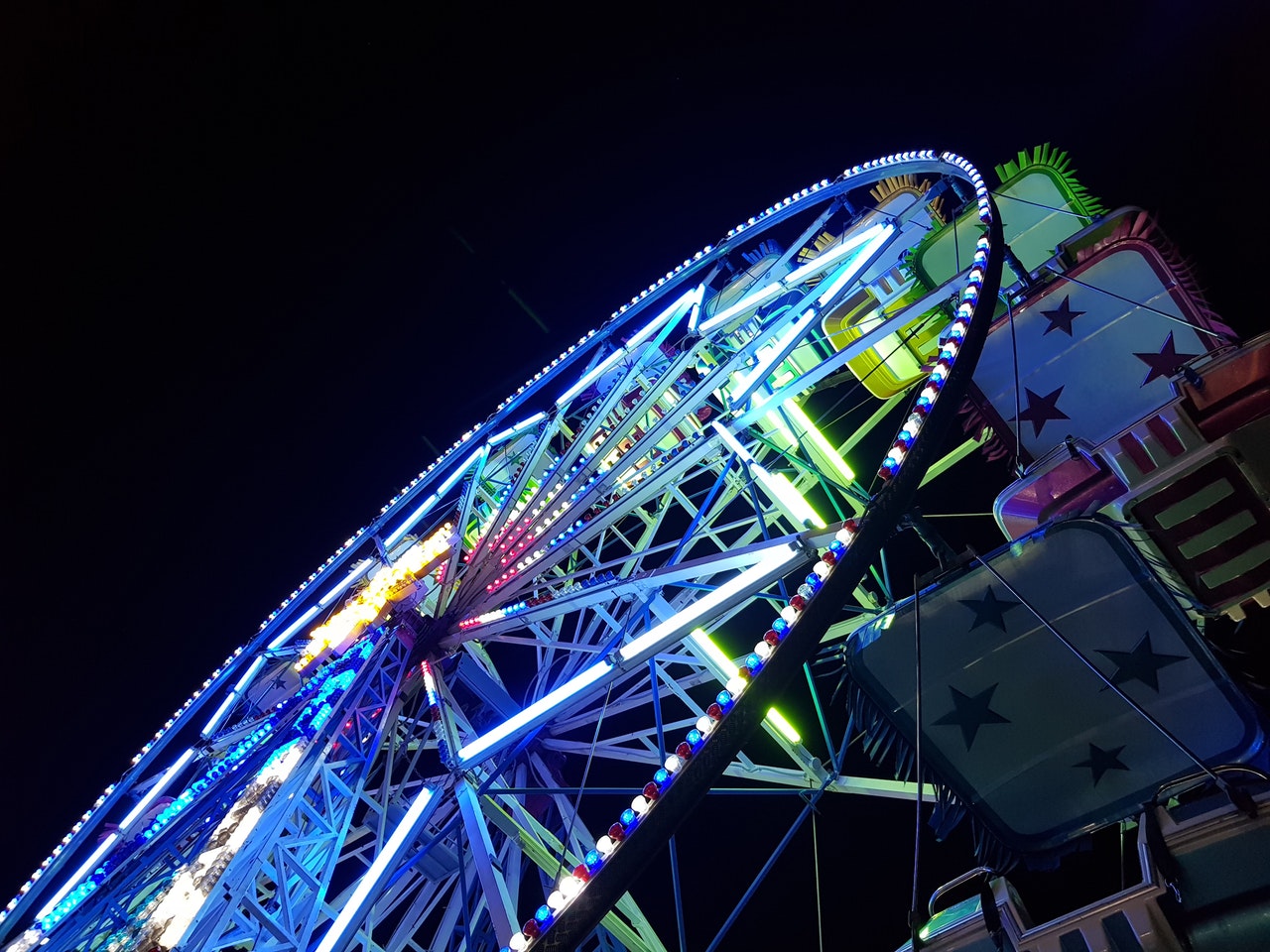 carnival rides at the milan community fair and other ann arbor spring events